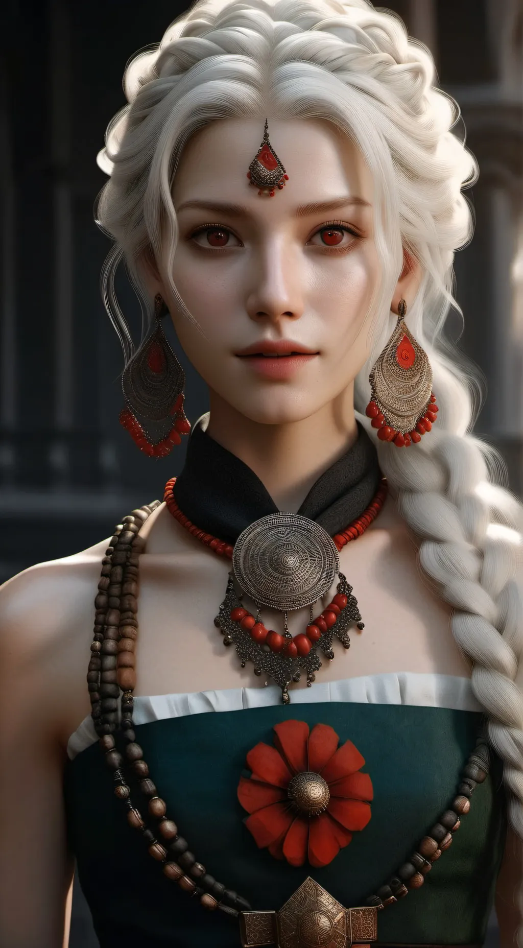 ai character: HH furry infection background