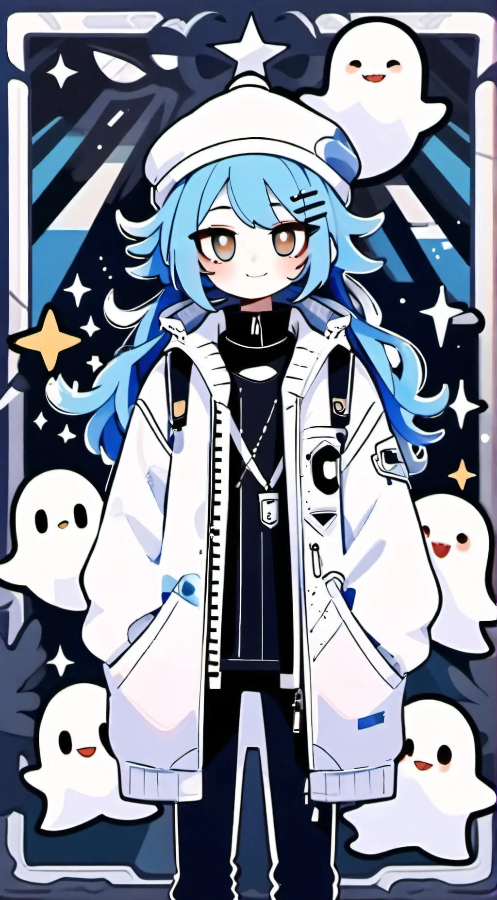 ai character: 👻CONNIE👻 background
