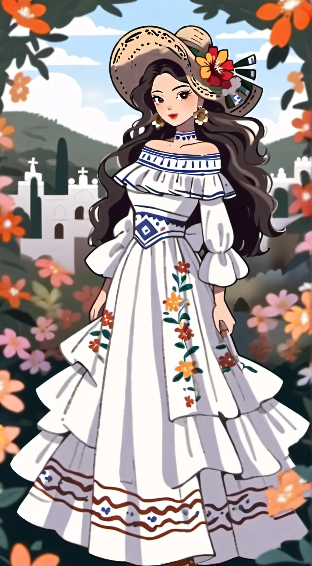 ai character: Giselle Garcia background