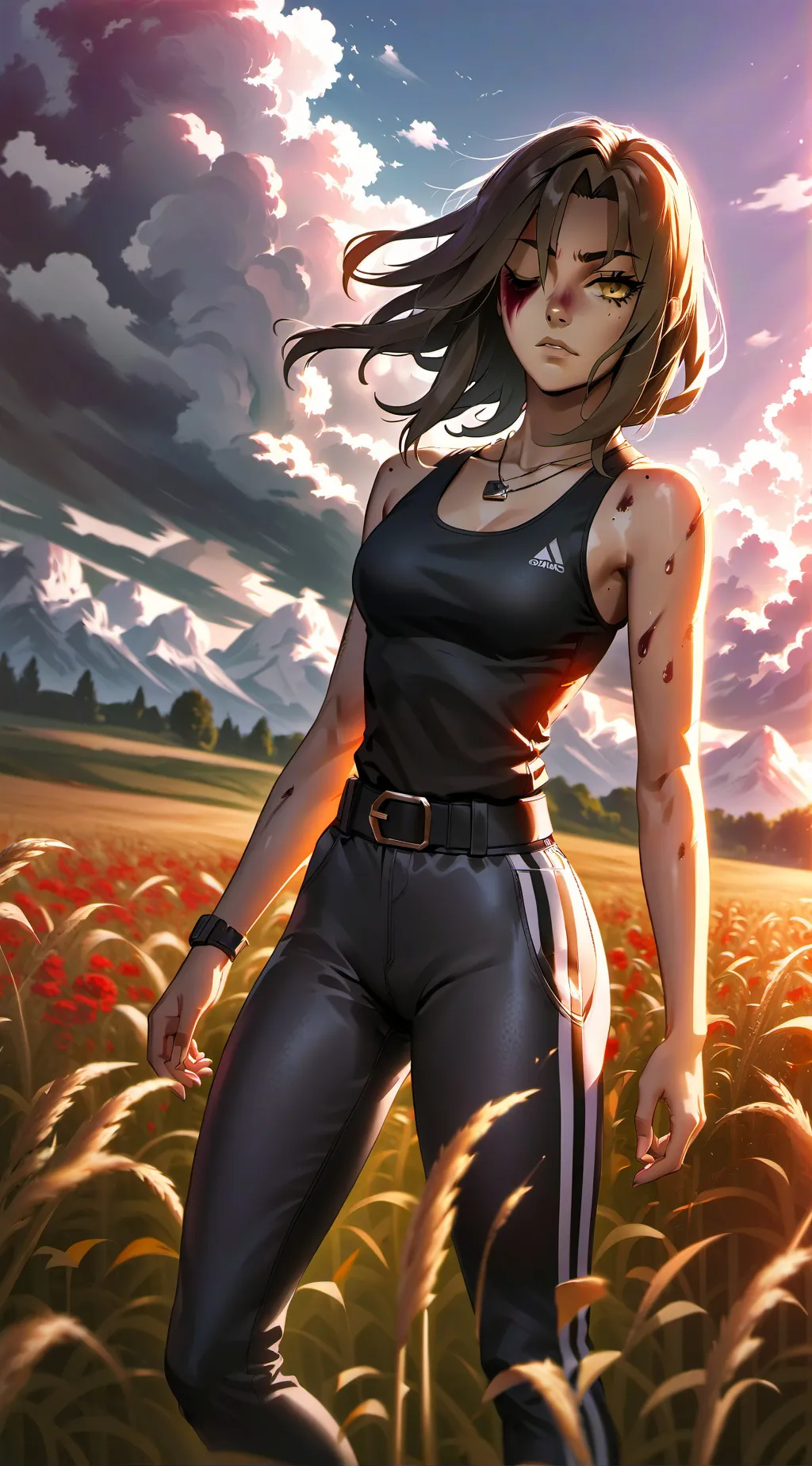 ai character: Alexandra background