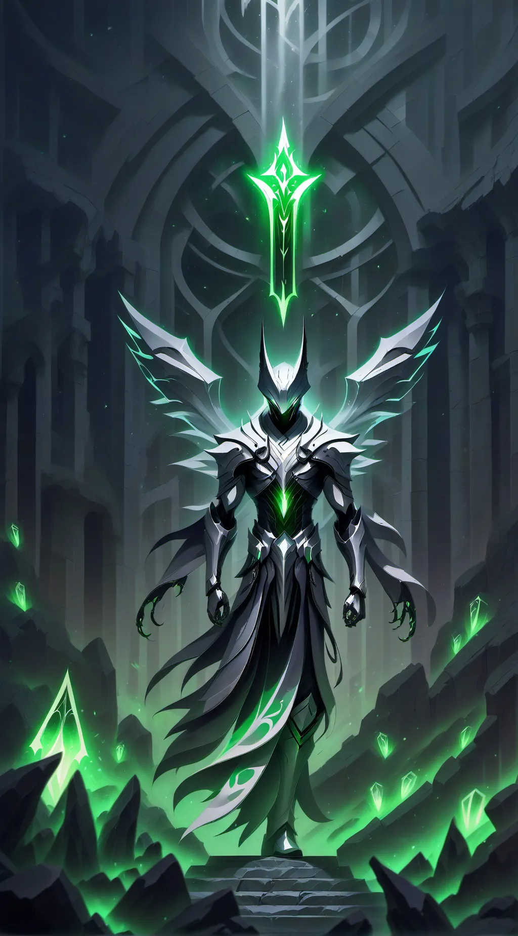 ai character: foxy background