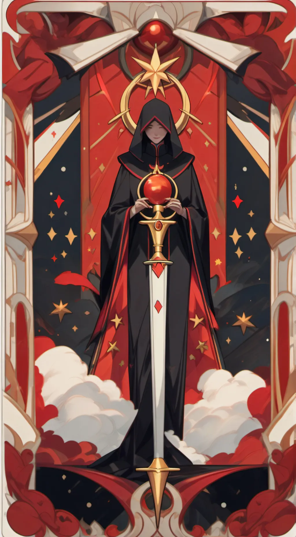 ai character: X HORN background
