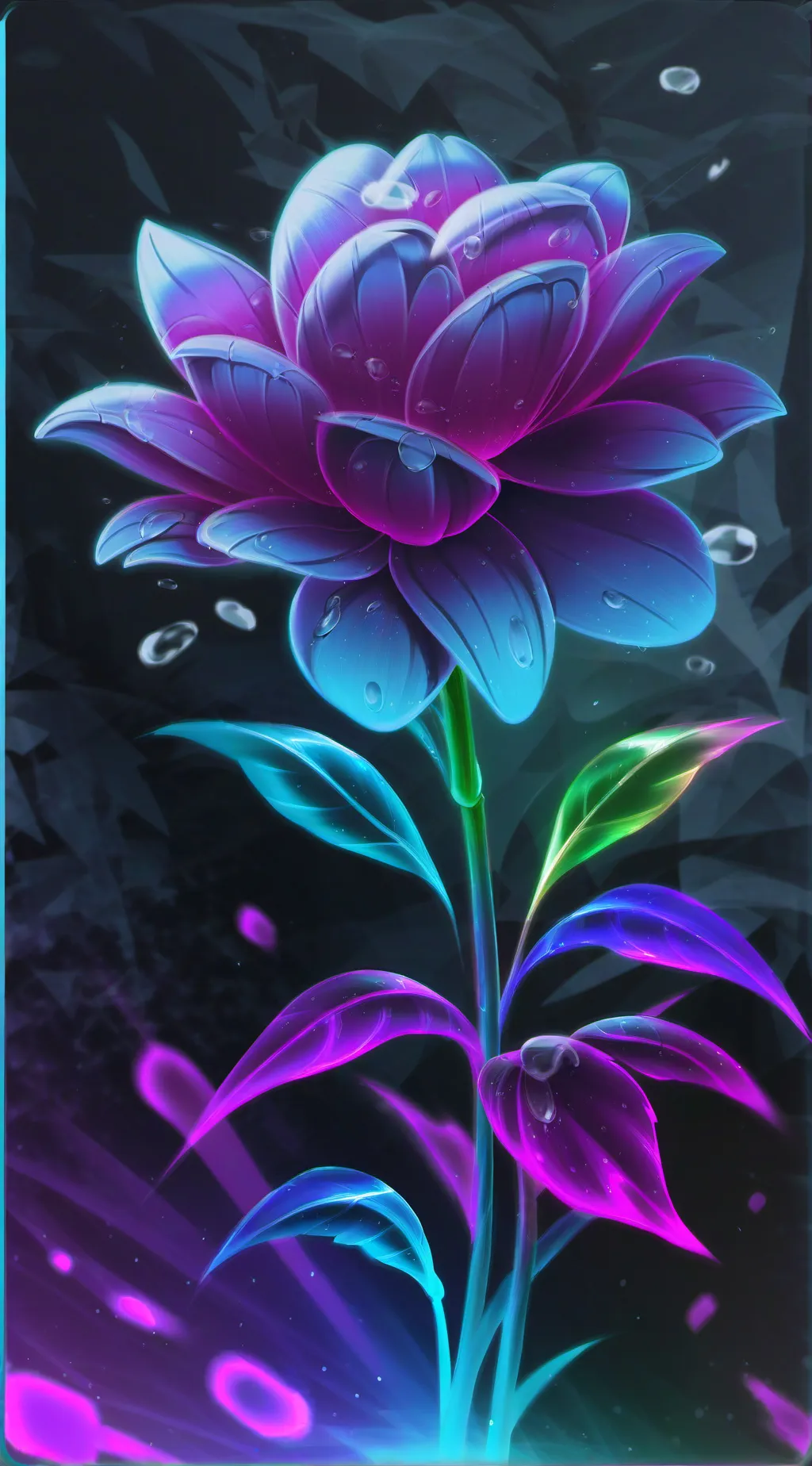 ai character: Dandys world MY AU background