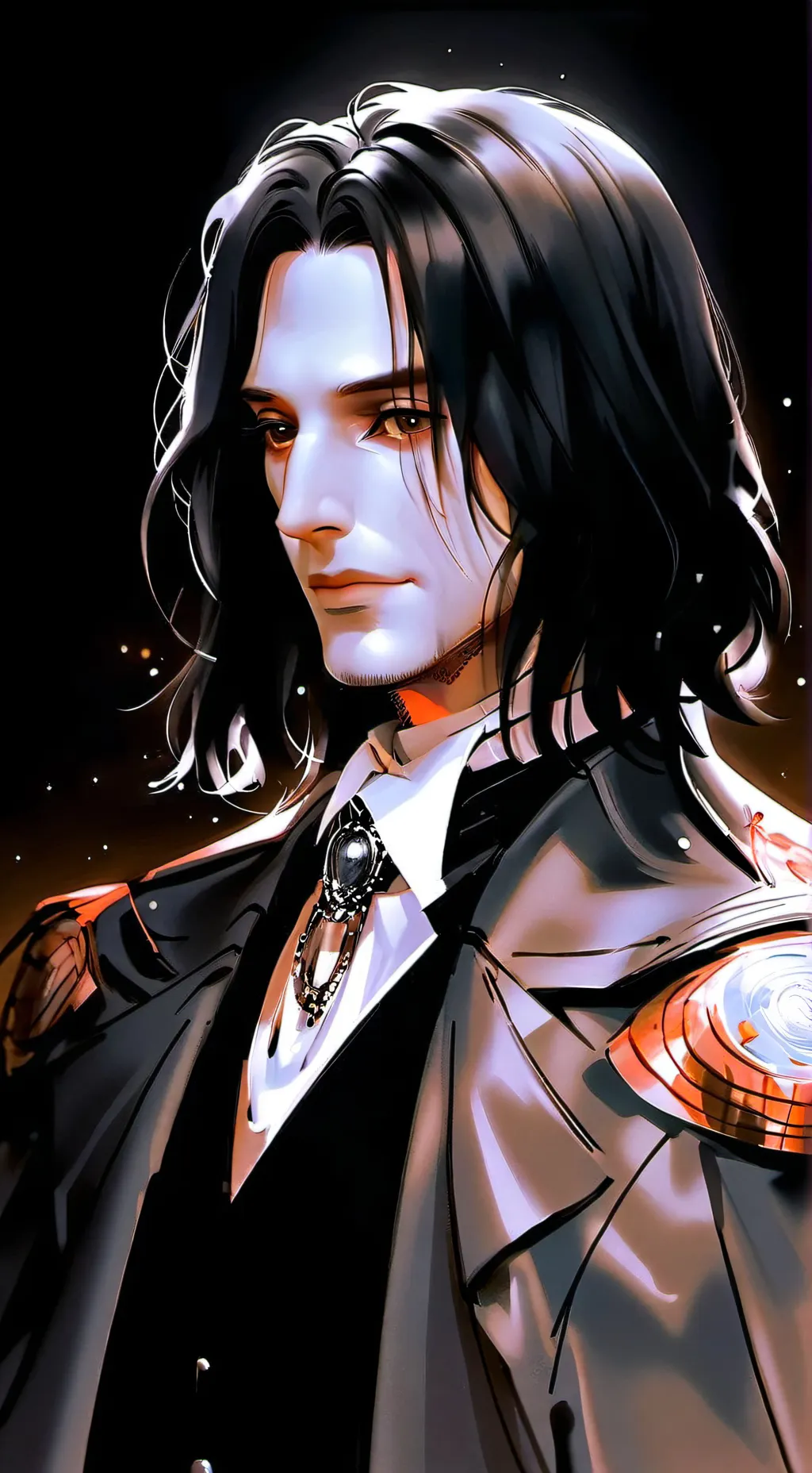 ai character: severus enape  background