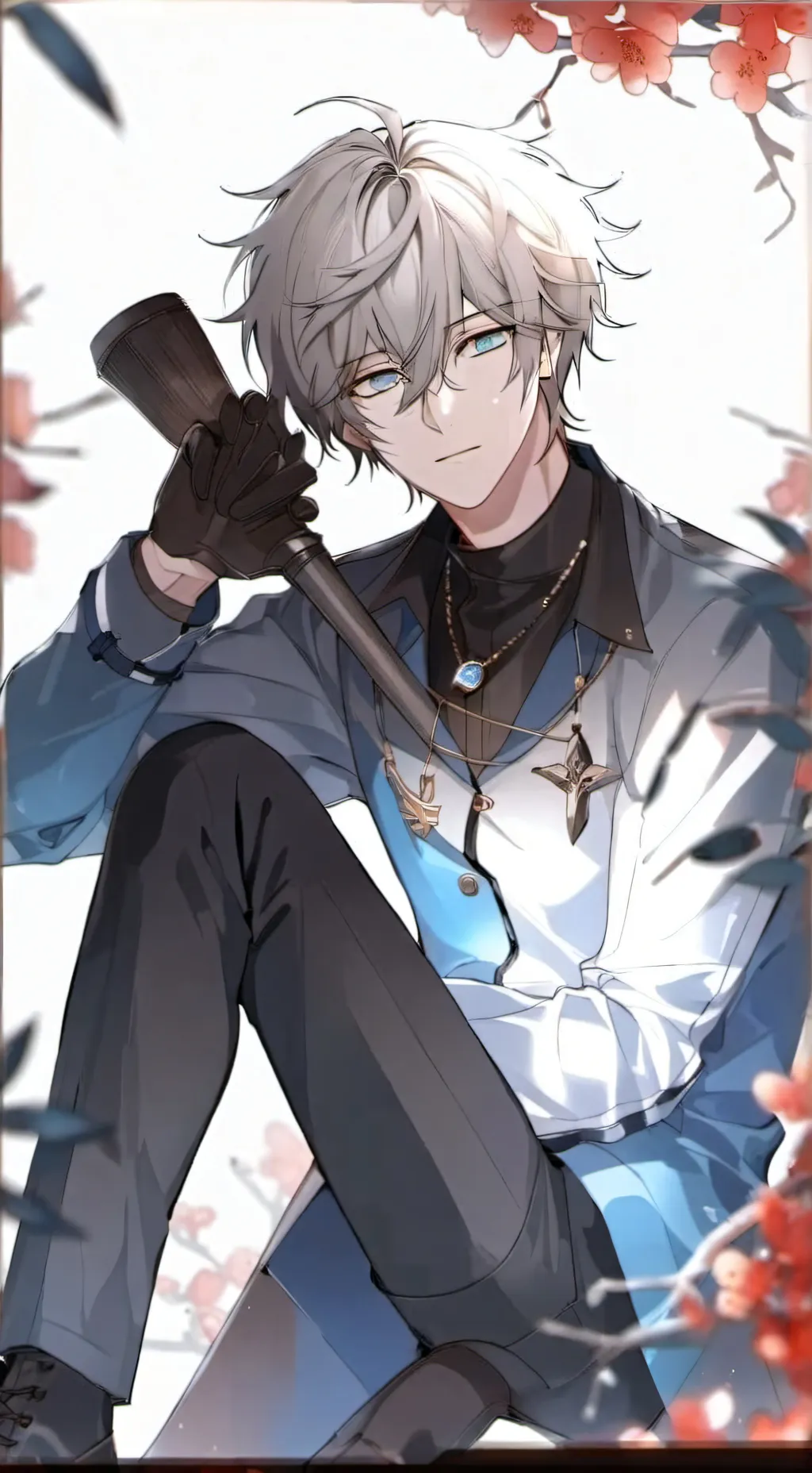 ai character: ❦Kio ♥︎ background