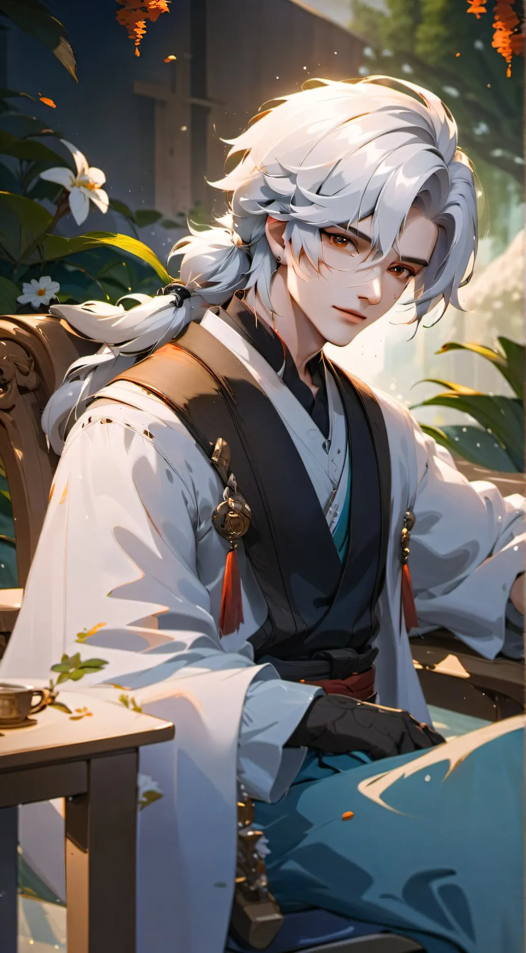 ai character: Kai background