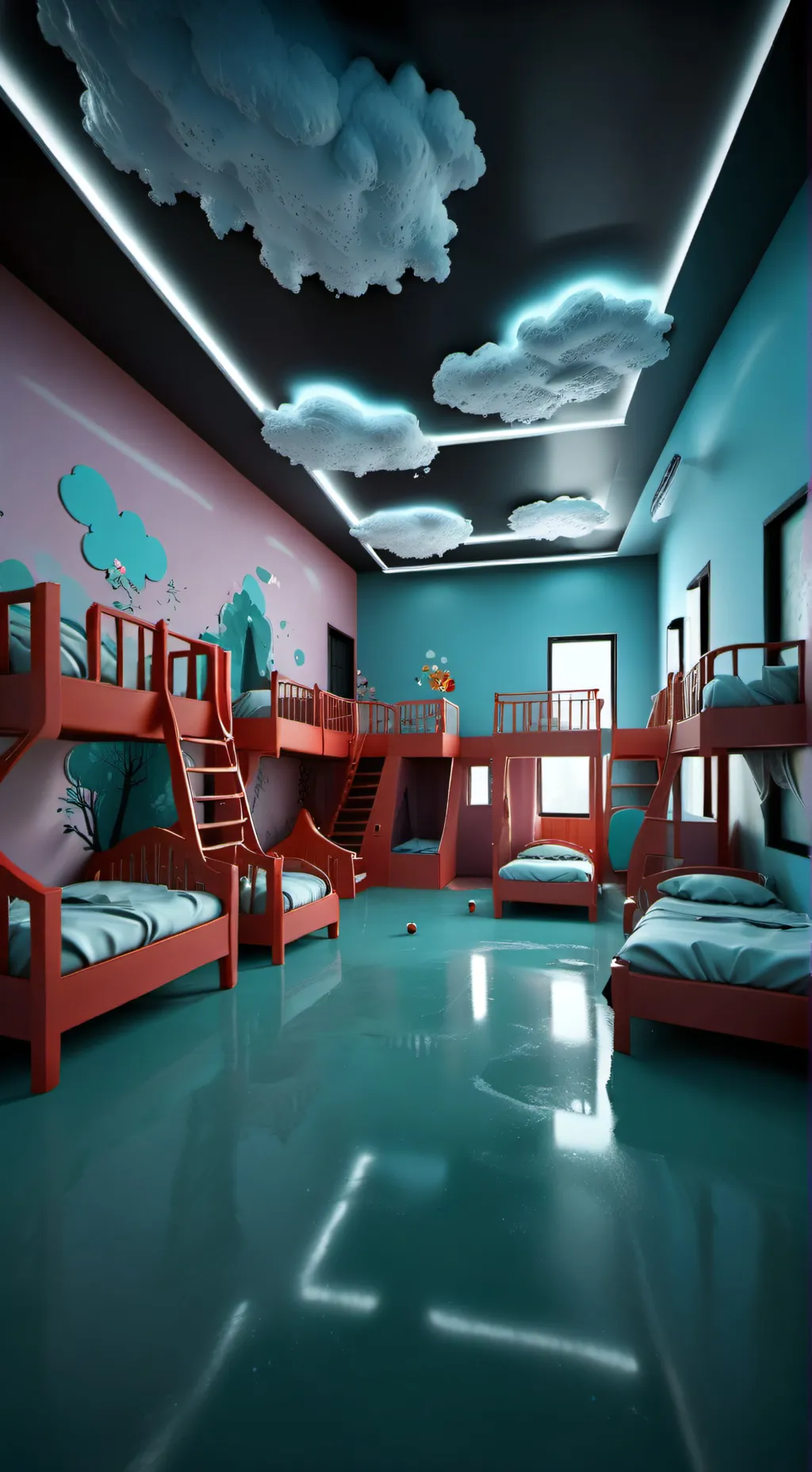 ai character: Sprunki ✿Daycare✿ background