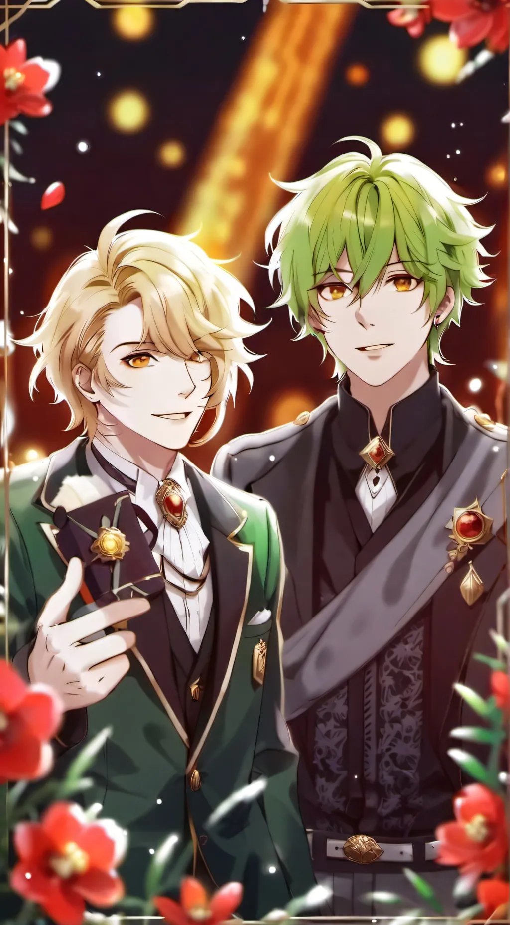 ai character: mike amd spike background