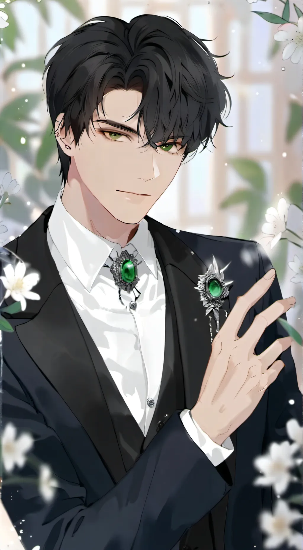 ai character: Stale Royal Ivy background