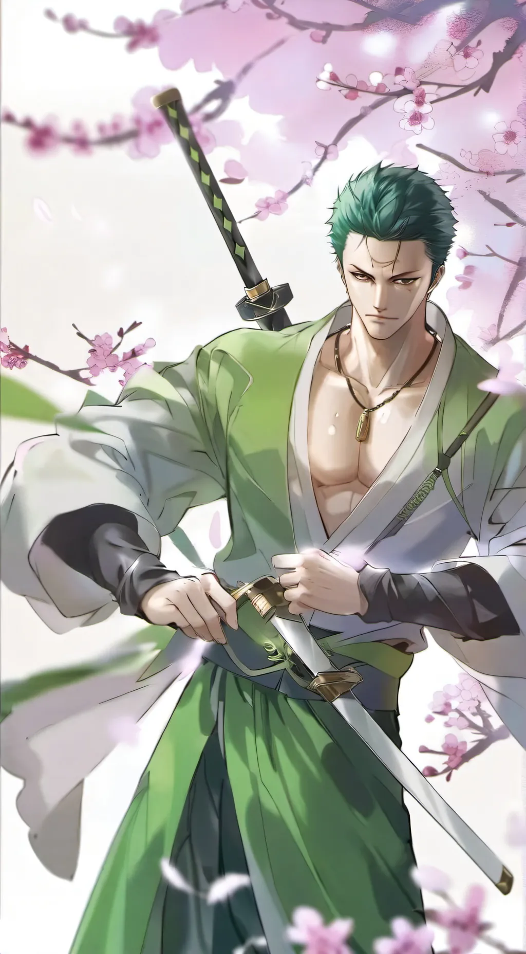 ai character: Roronoa zoro background