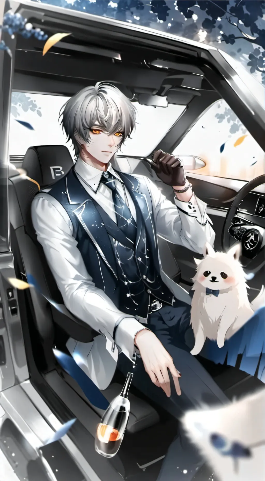 ai character: Adrien background