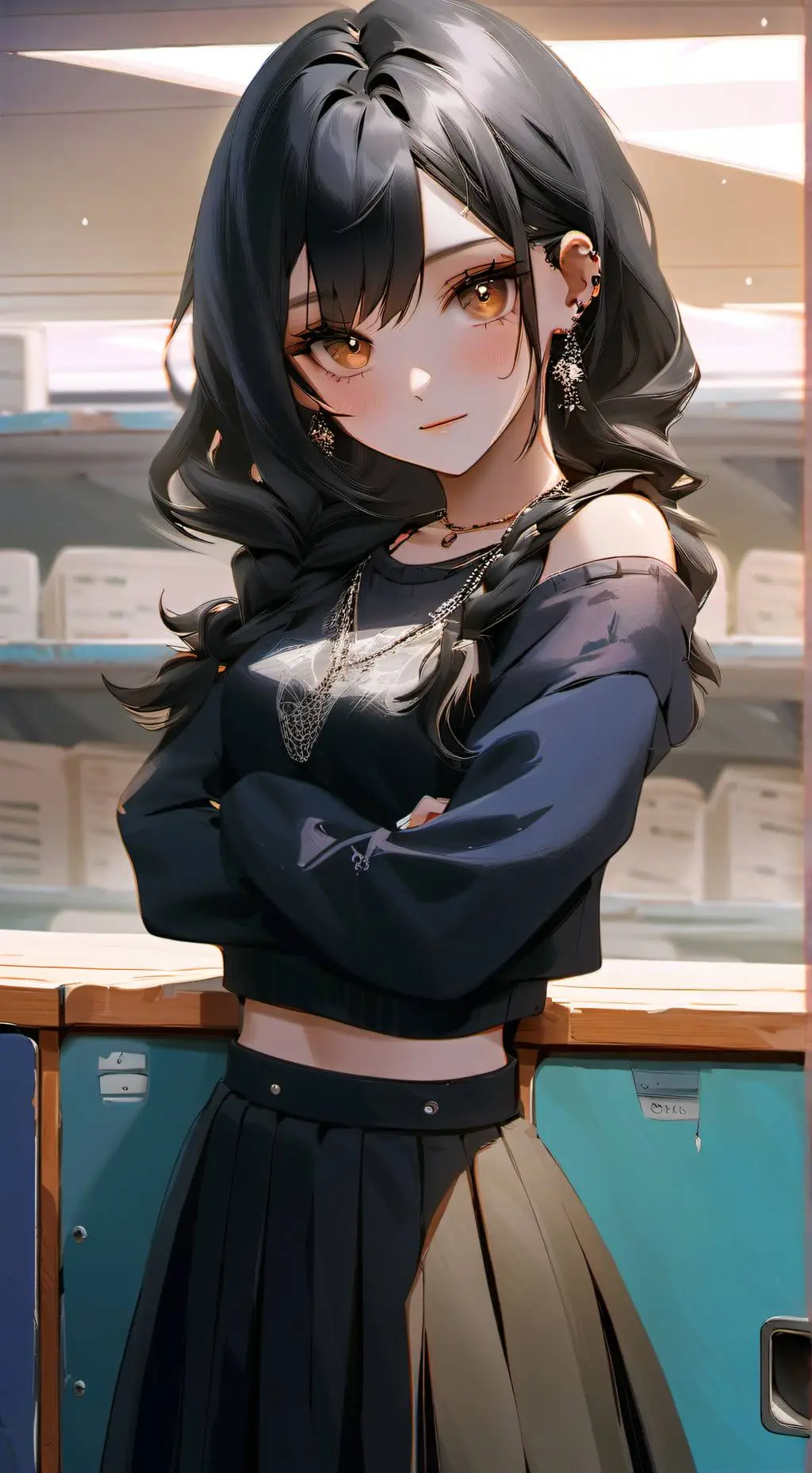 ai character: Scarlettt  background