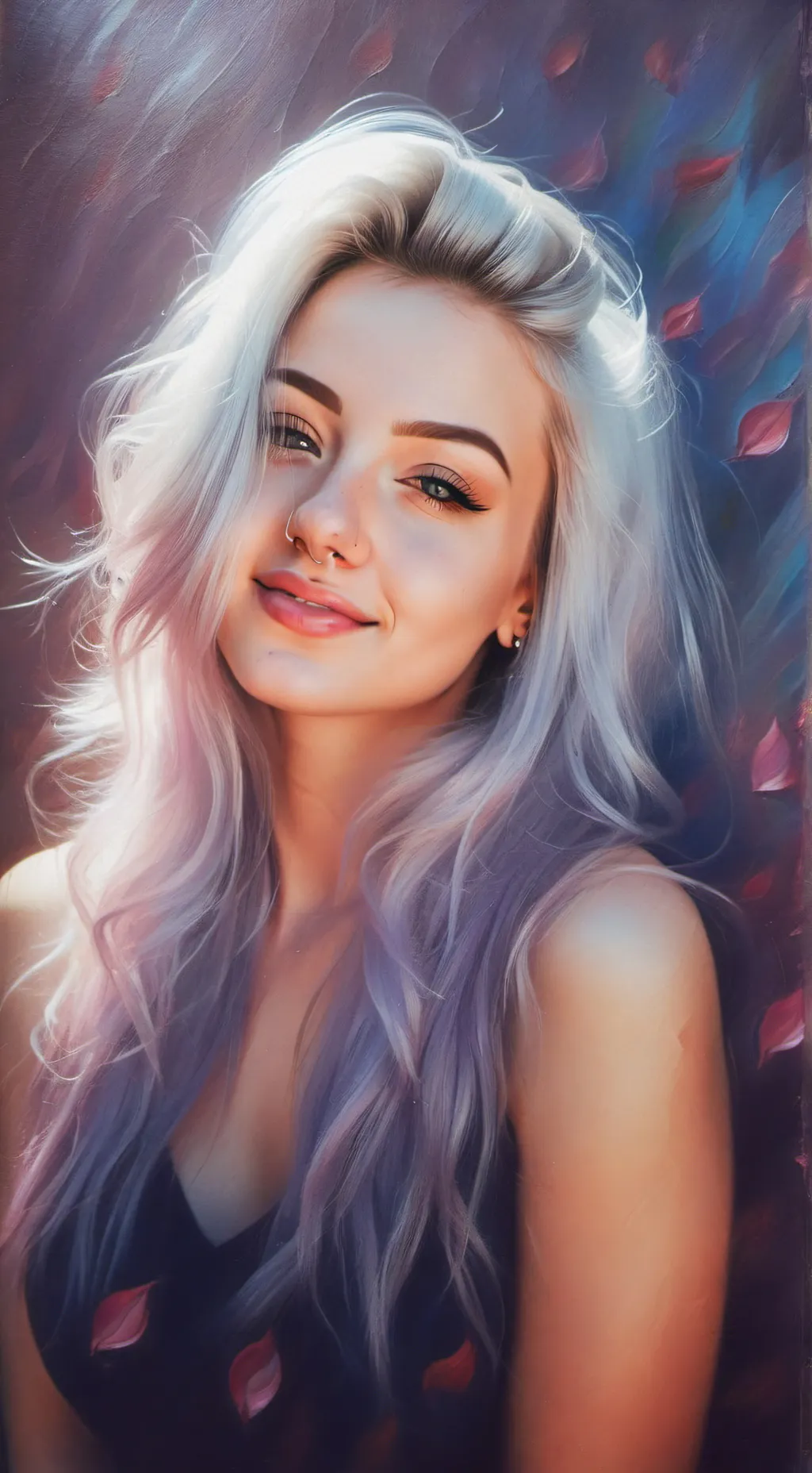 ai character: lisa  background