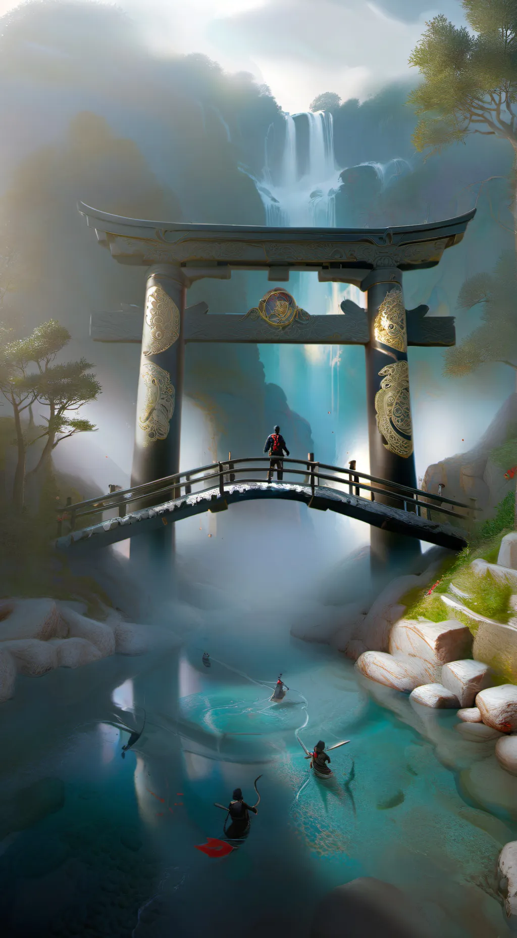 ai character: Dandys world! background