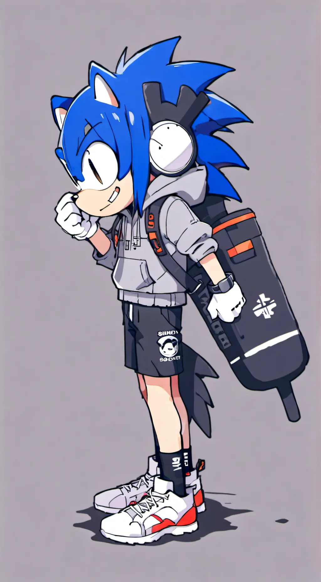 ai character: Sonic 9 drunk!? background