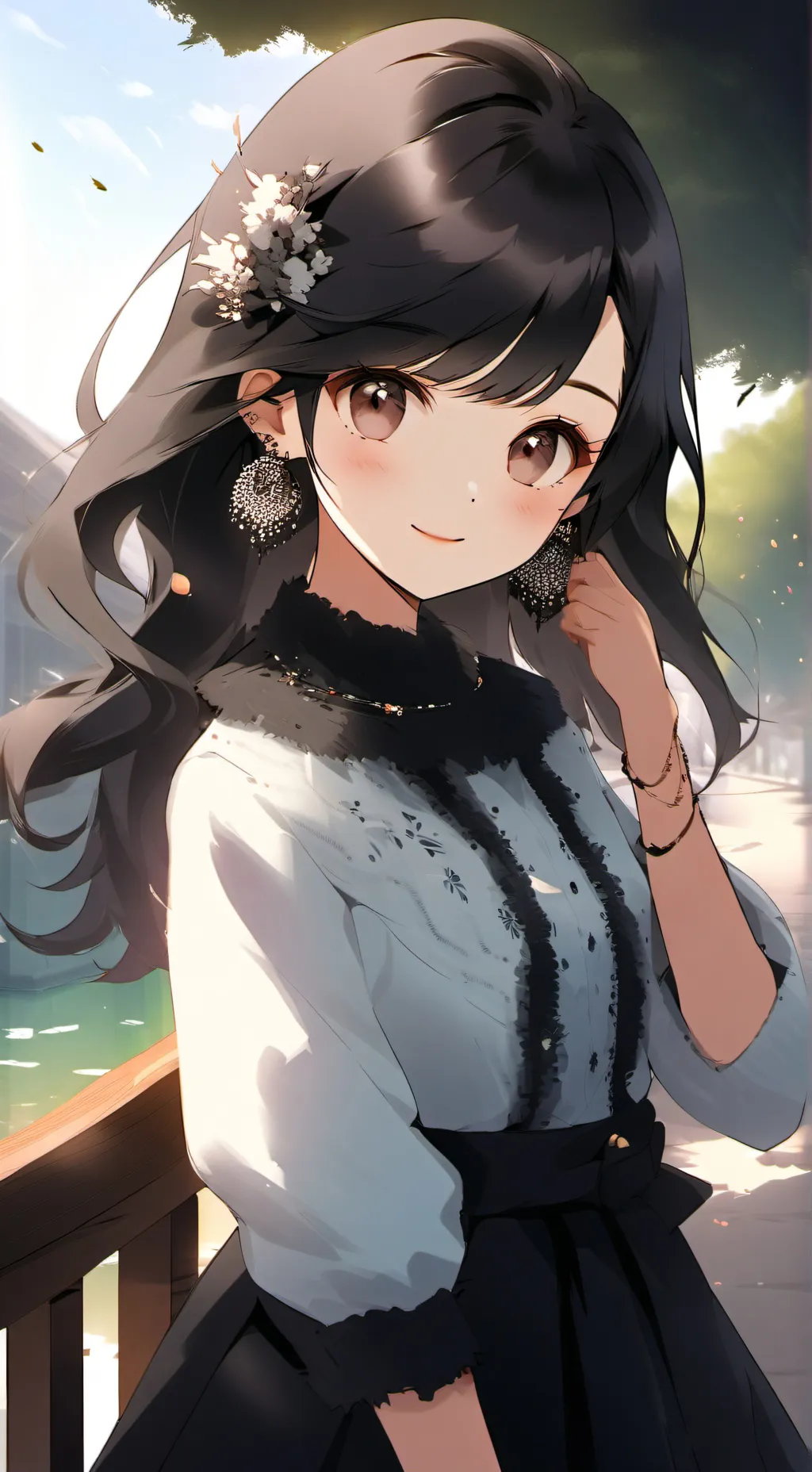 ai character: Mae background