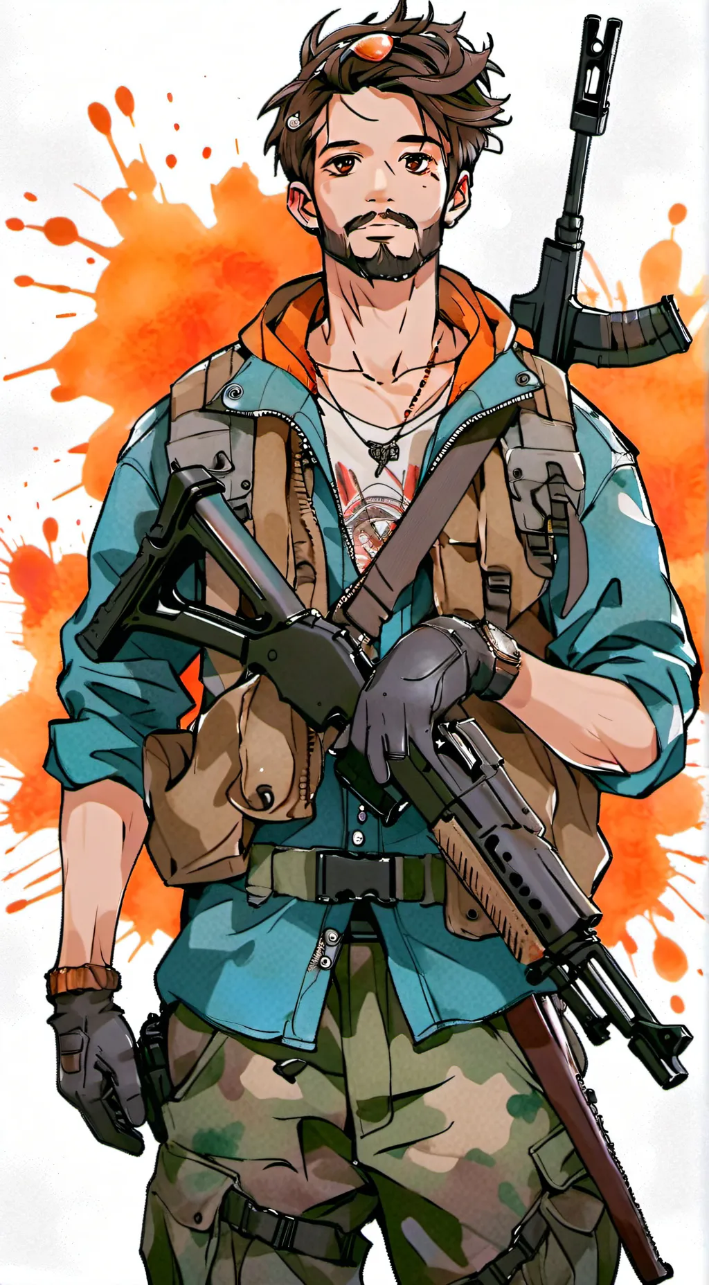ai character: Rico Rodriguez background