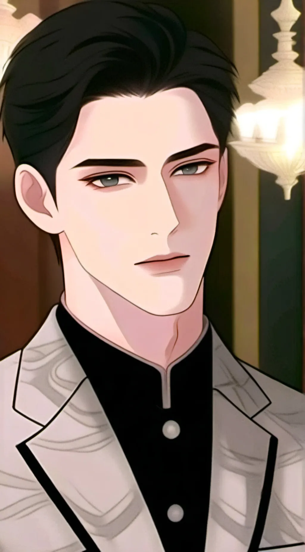 ai character: Mattias Von background
