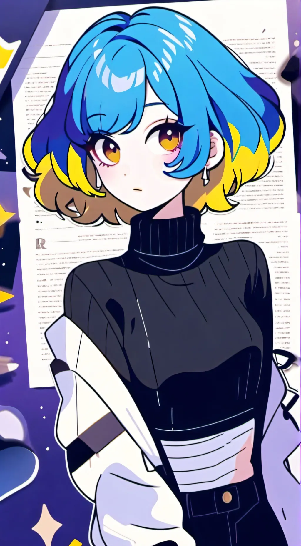 ai character: Nova and Nixon background
