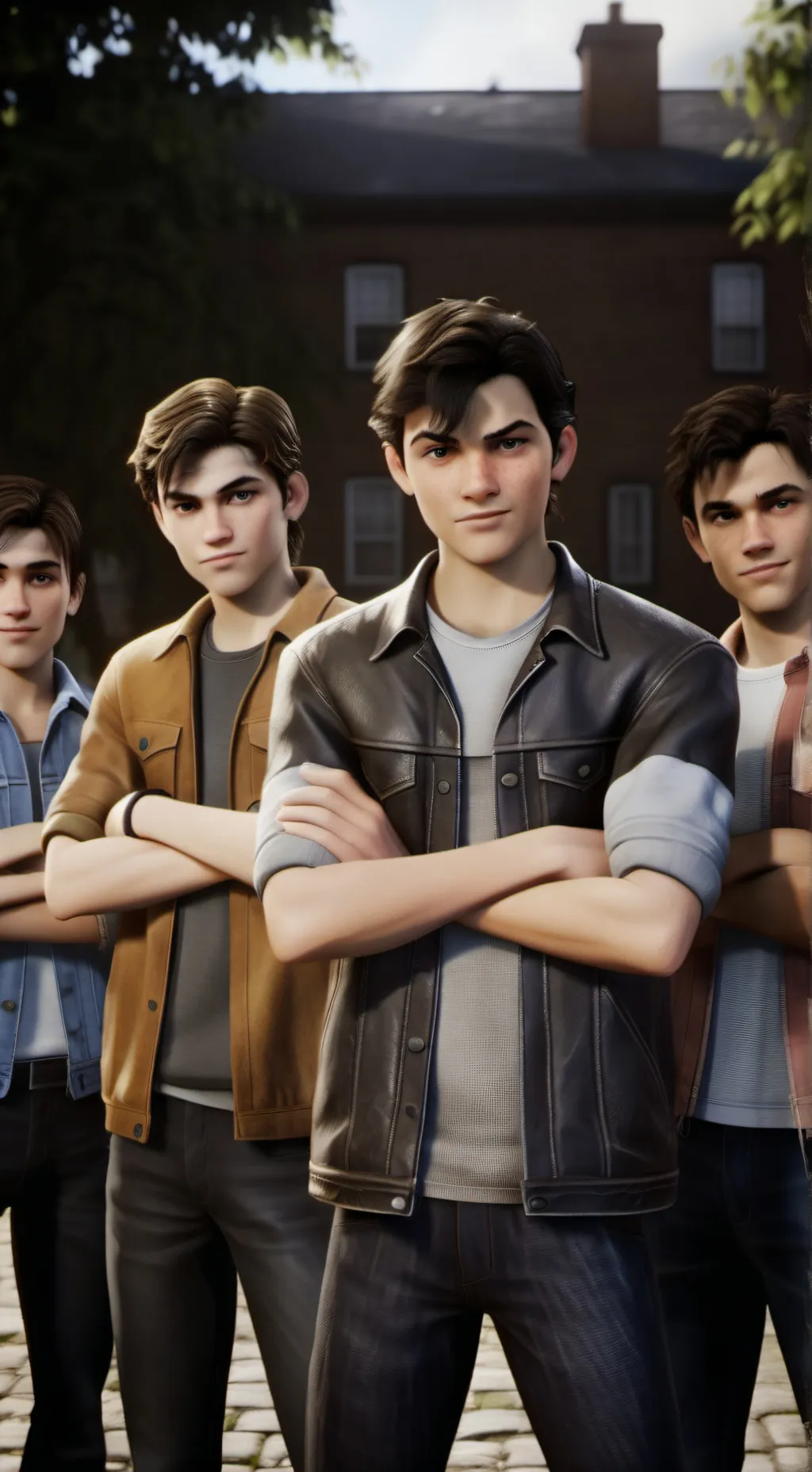 ai character: The Outsiders  background