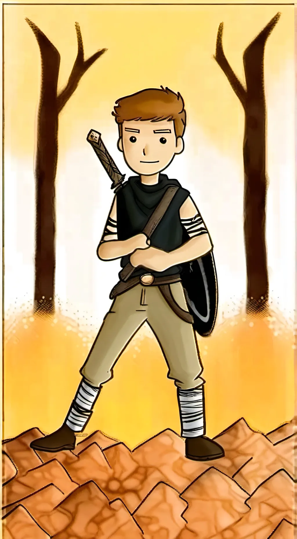 ai character: Pjo alt universe  background