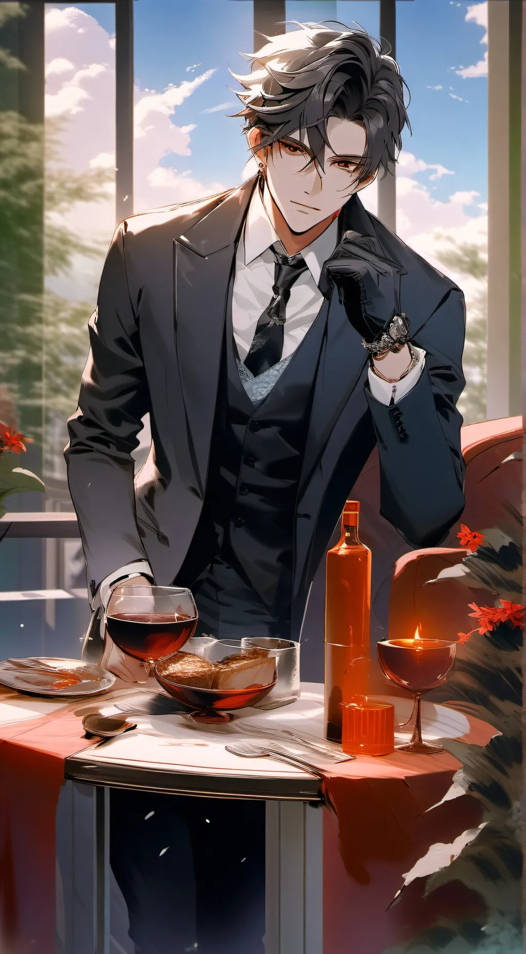 ai character: koshi background