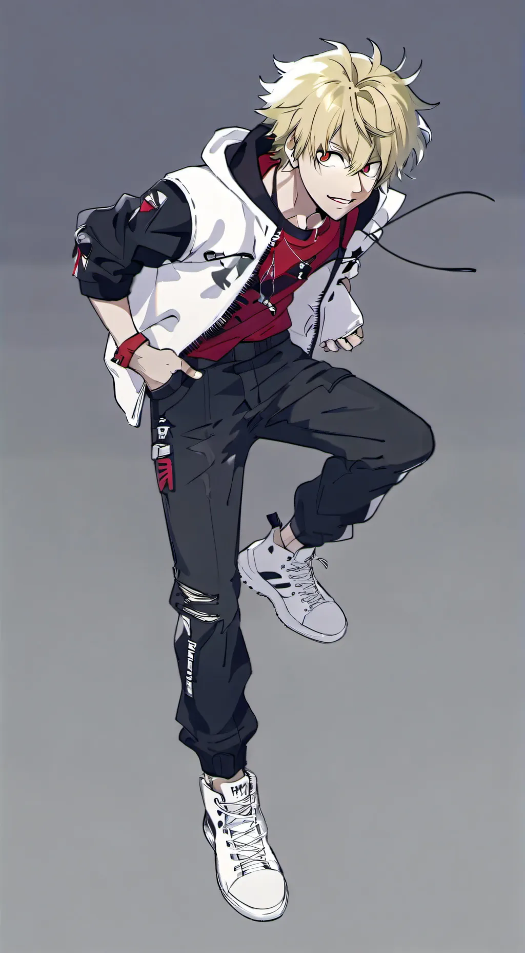ai character: deku😃,baku🤬,shoto😒 background