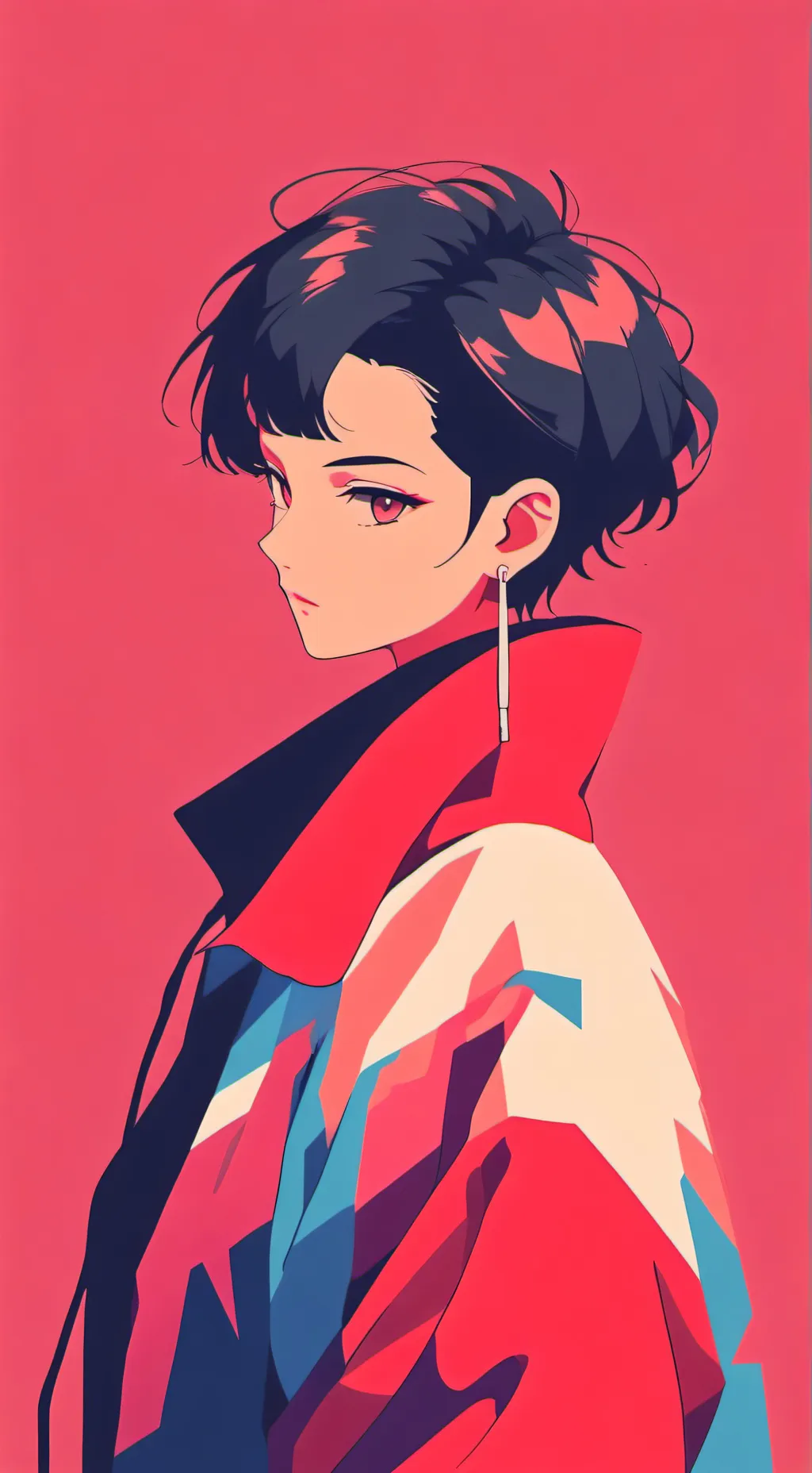 ai character: Эш background