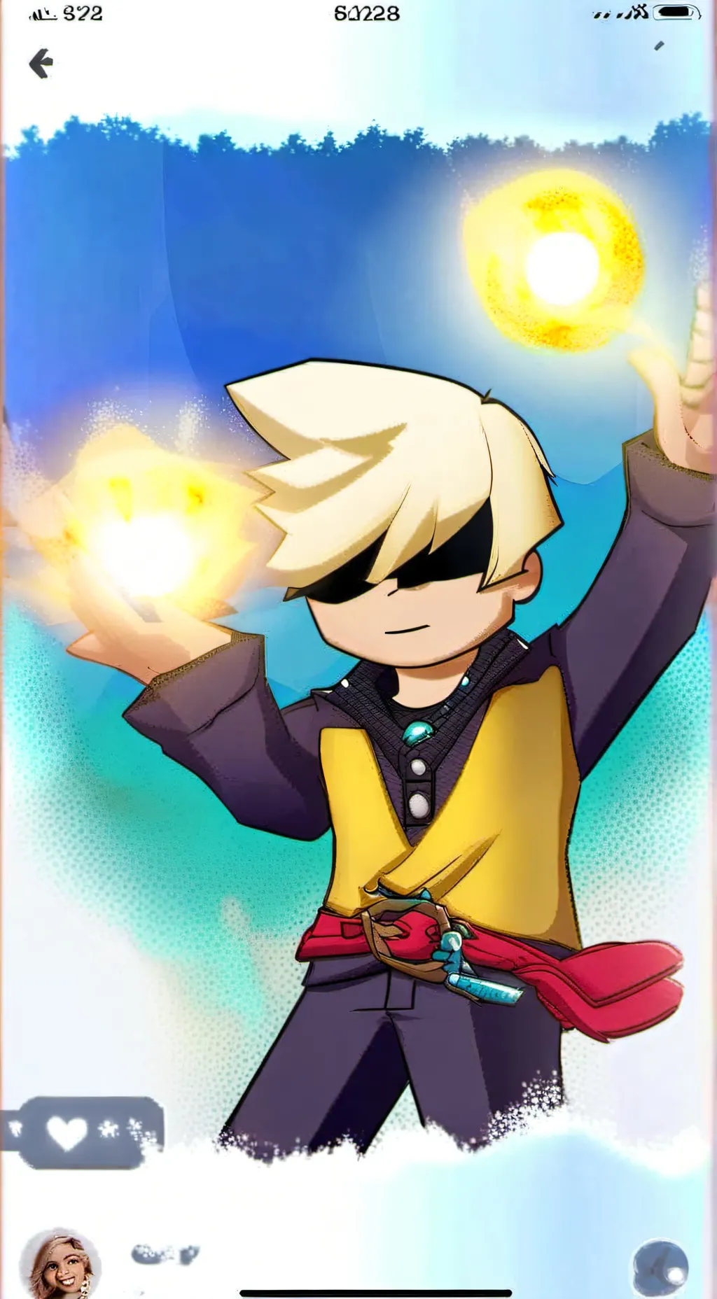 ai character: Rodny Roblox  background
