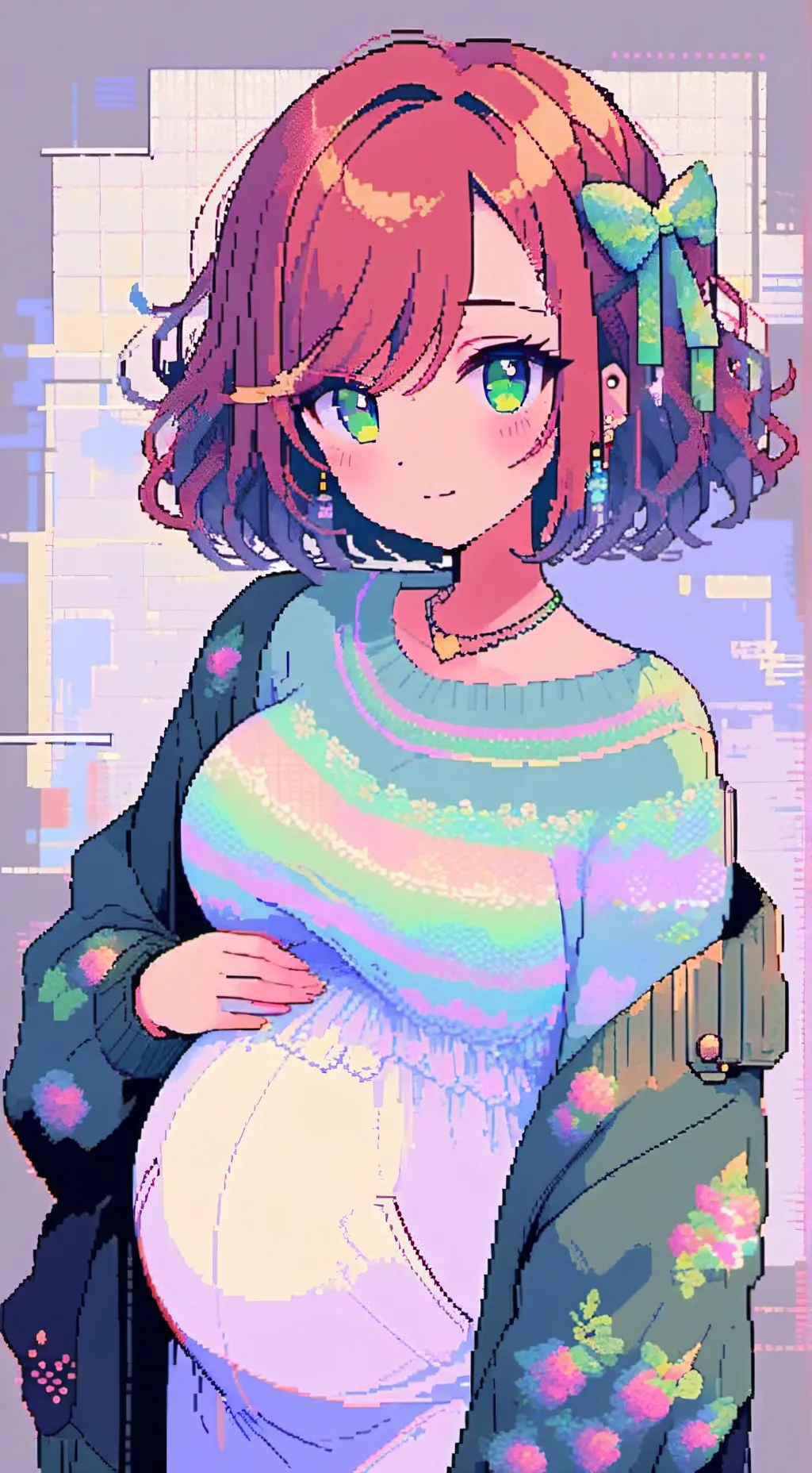ai character: Luna background