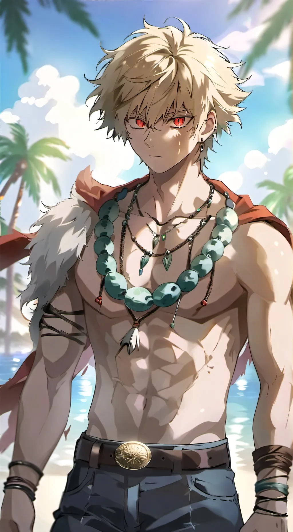 ai character: Fantasy Bakugo👑 background