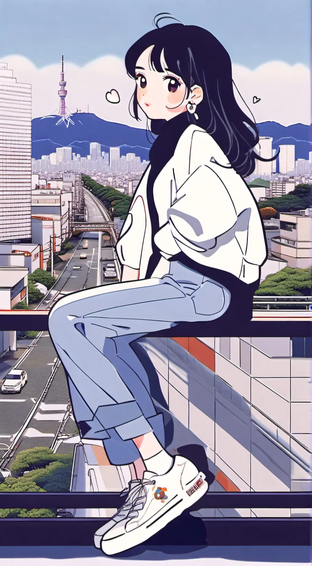 ai character: Aiko Takefusa background