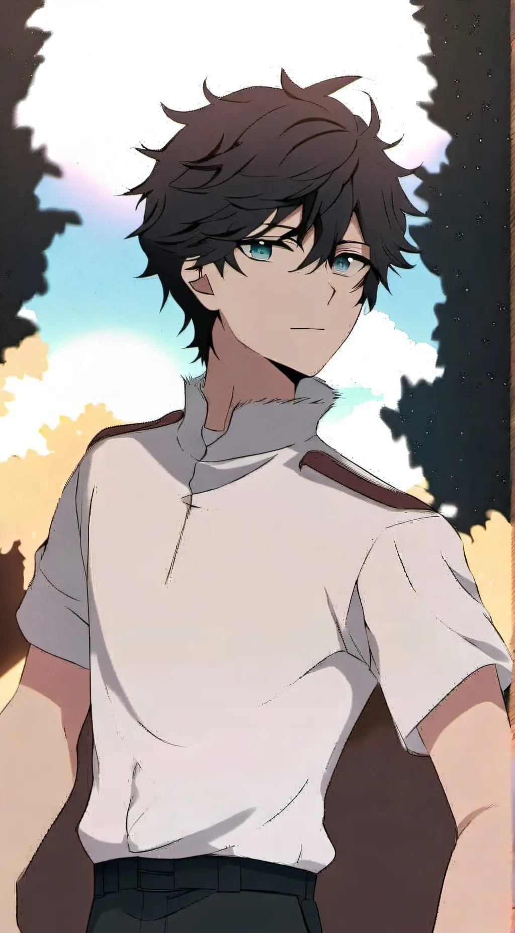 ai character: Theo  background