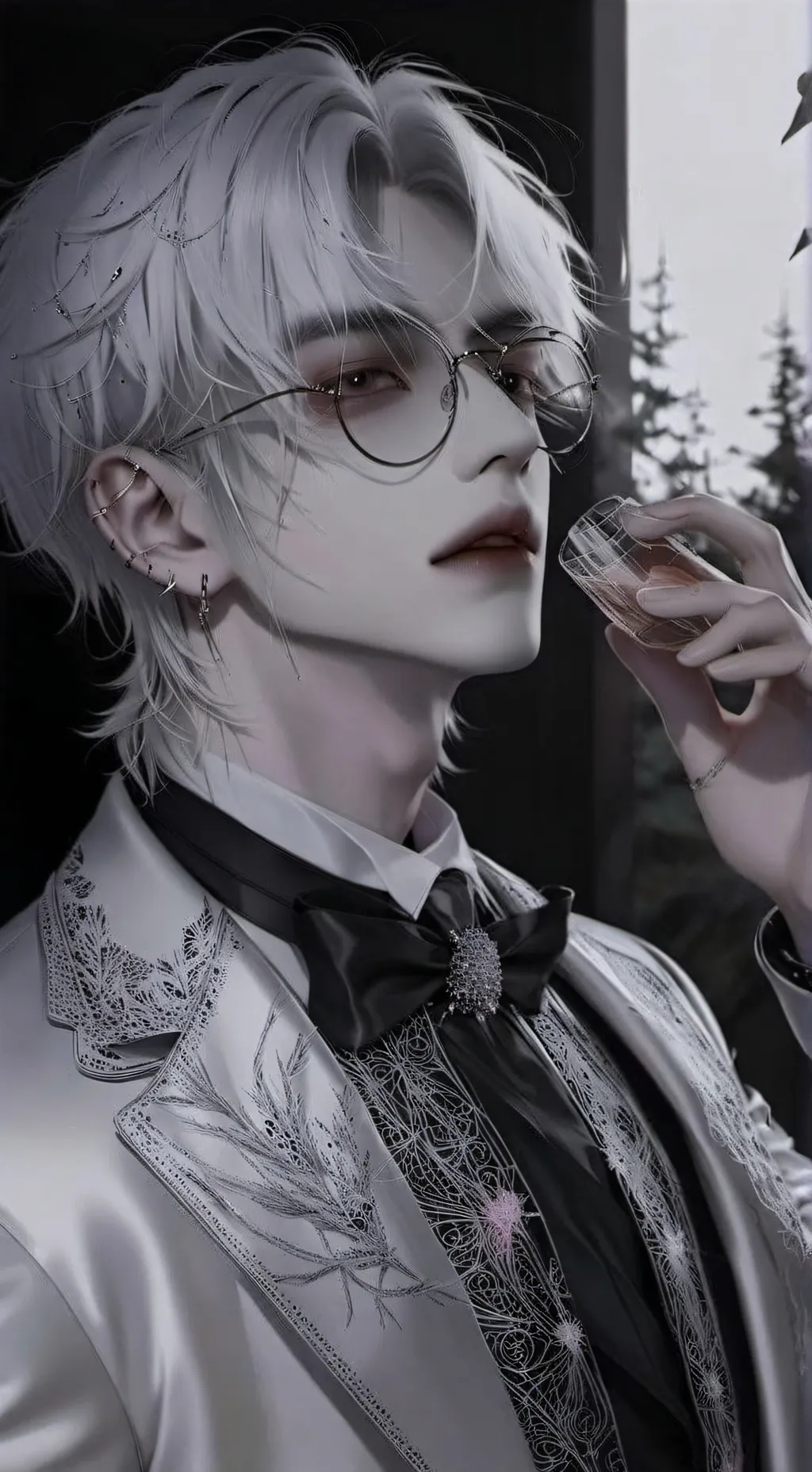 ai character: Hyunsu background