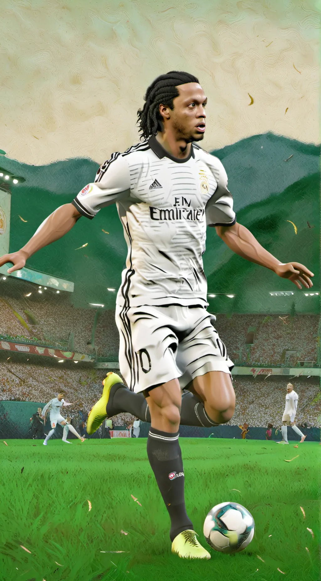 ai character: Ronaldinho background