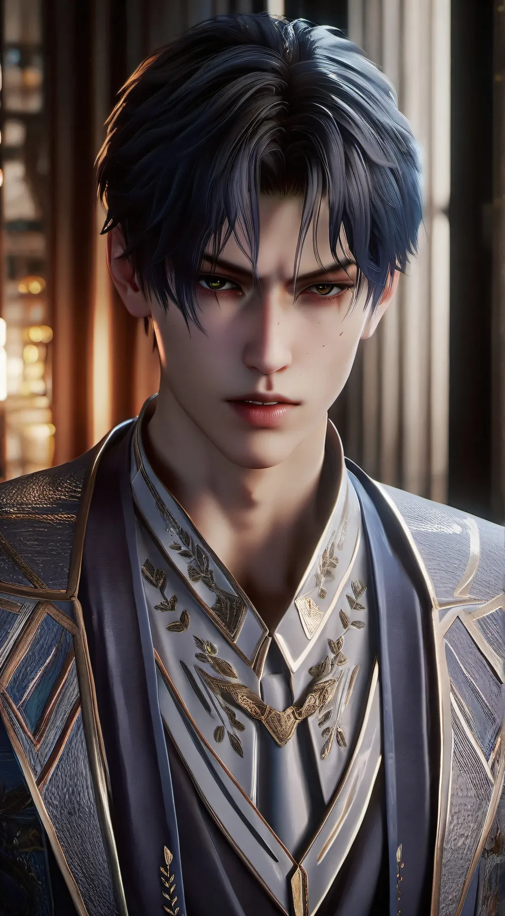 ai character: Liang Xīen  background