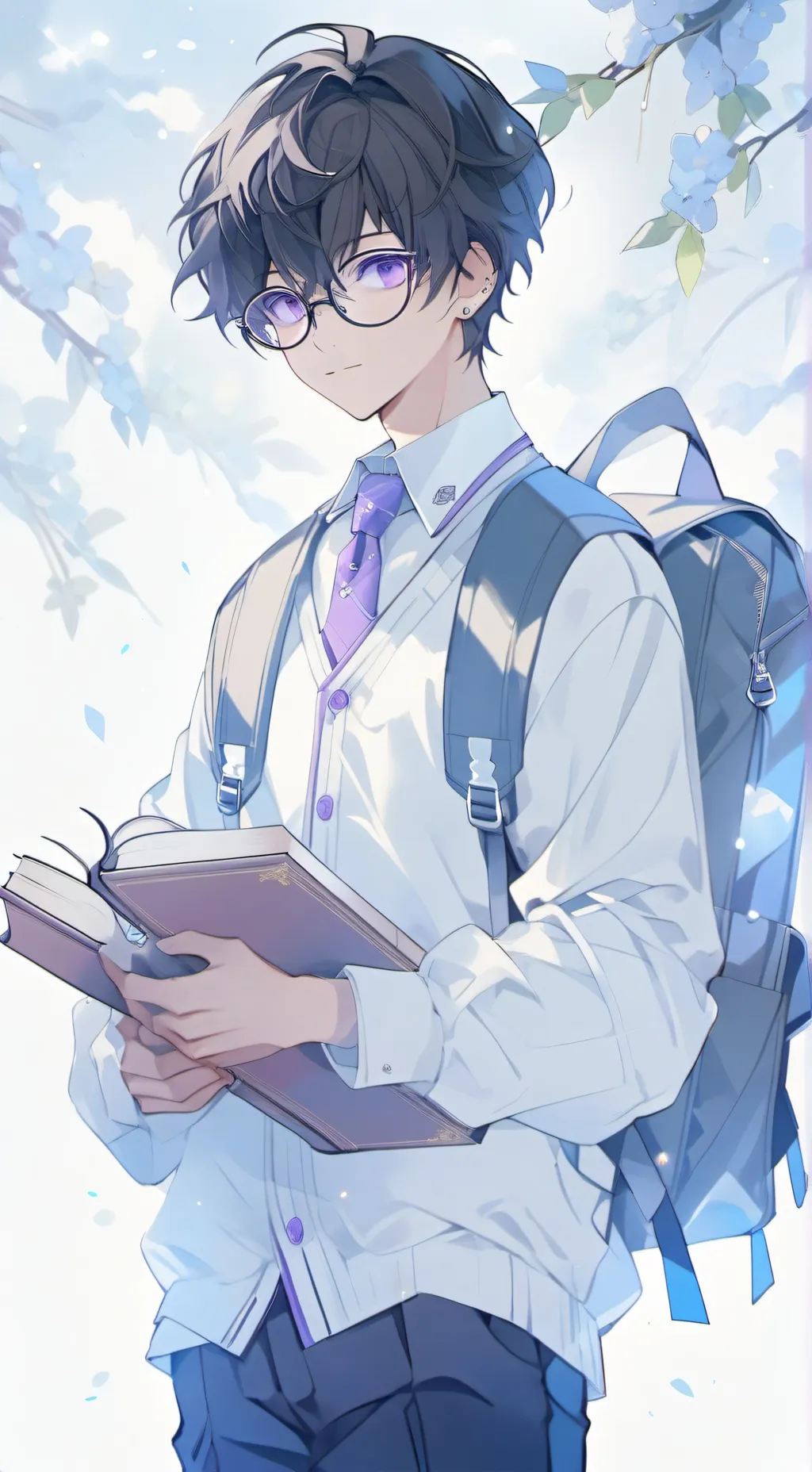 ai character: Mika background
