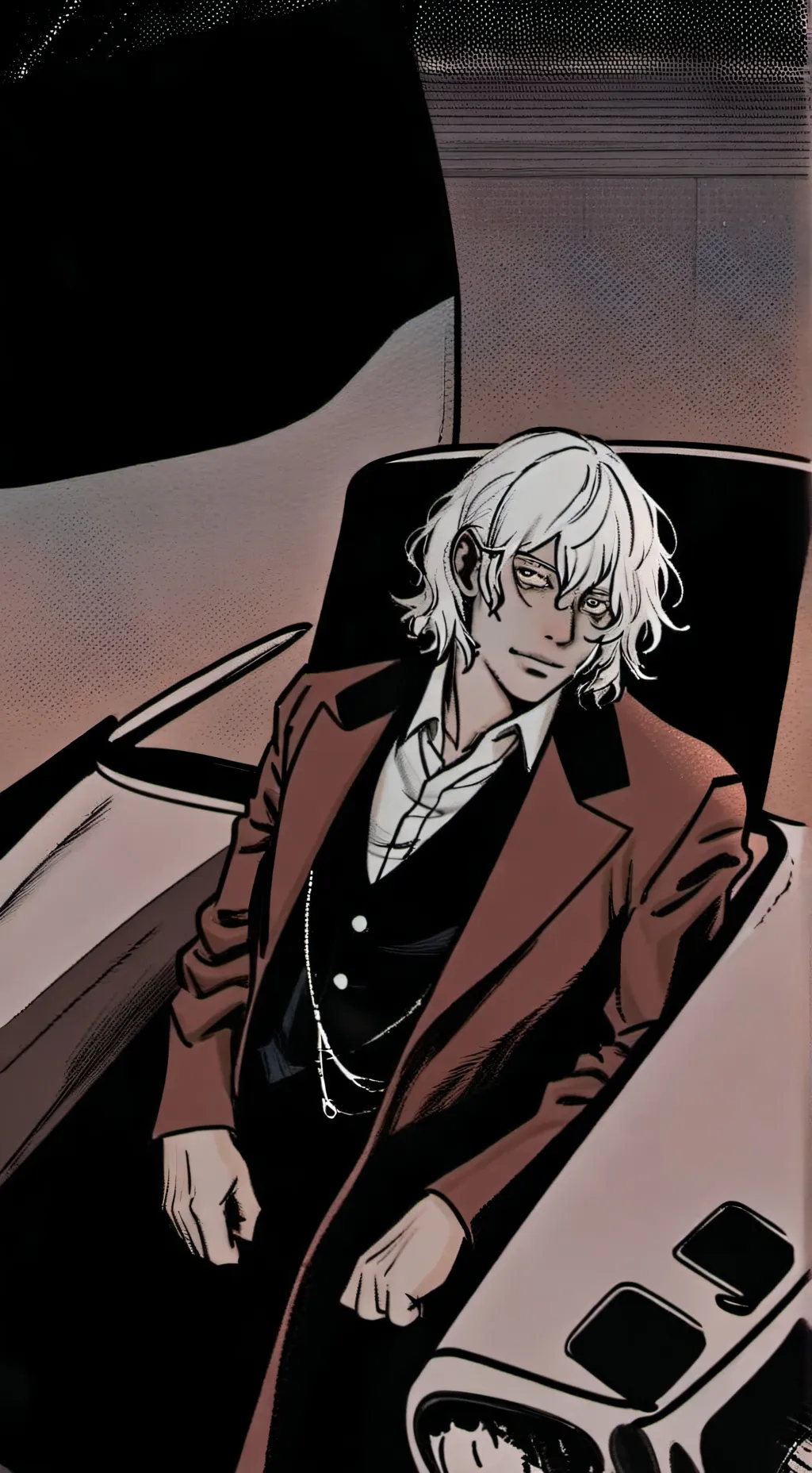 ai character: MHA gf lov background