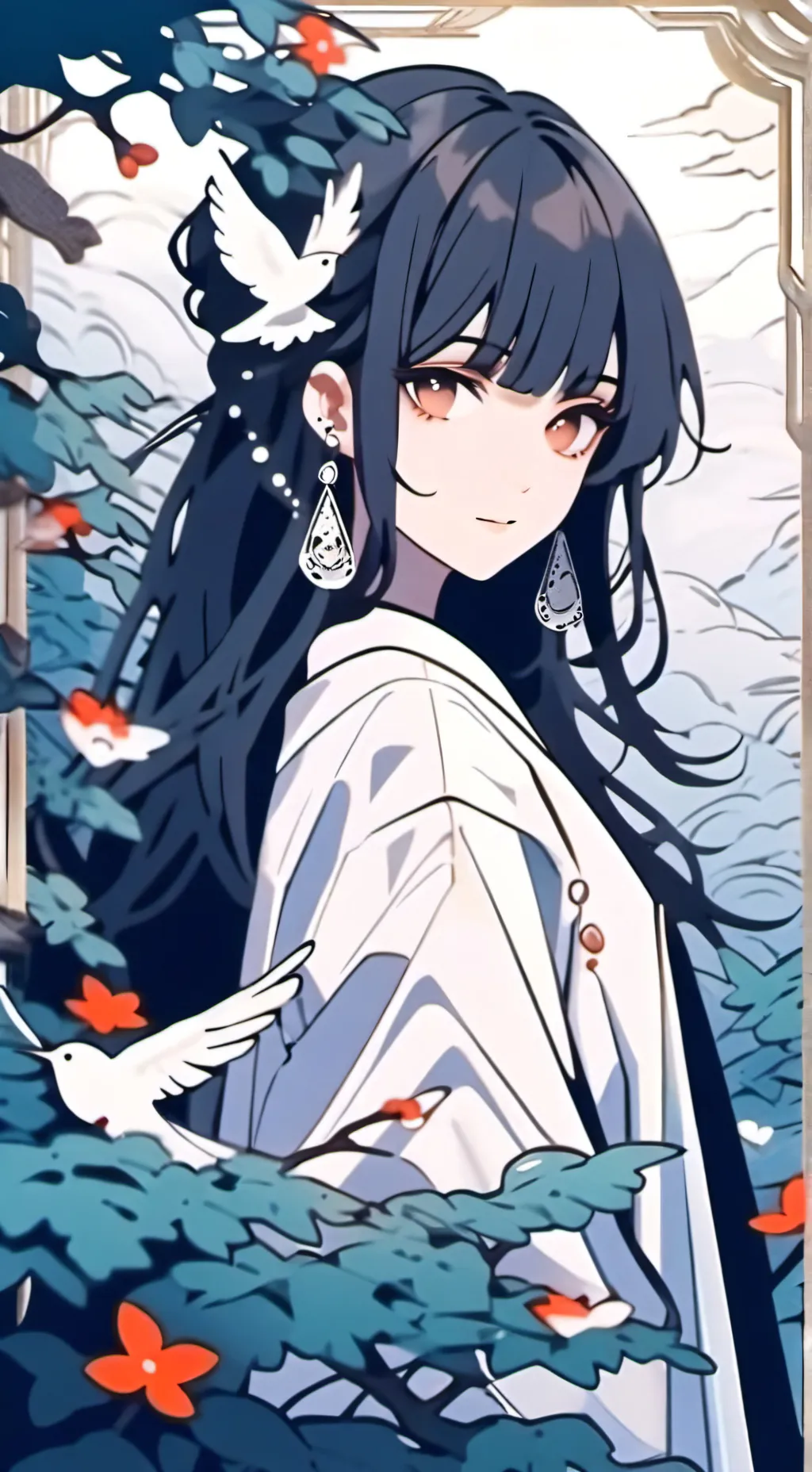 ai character: Leila  background