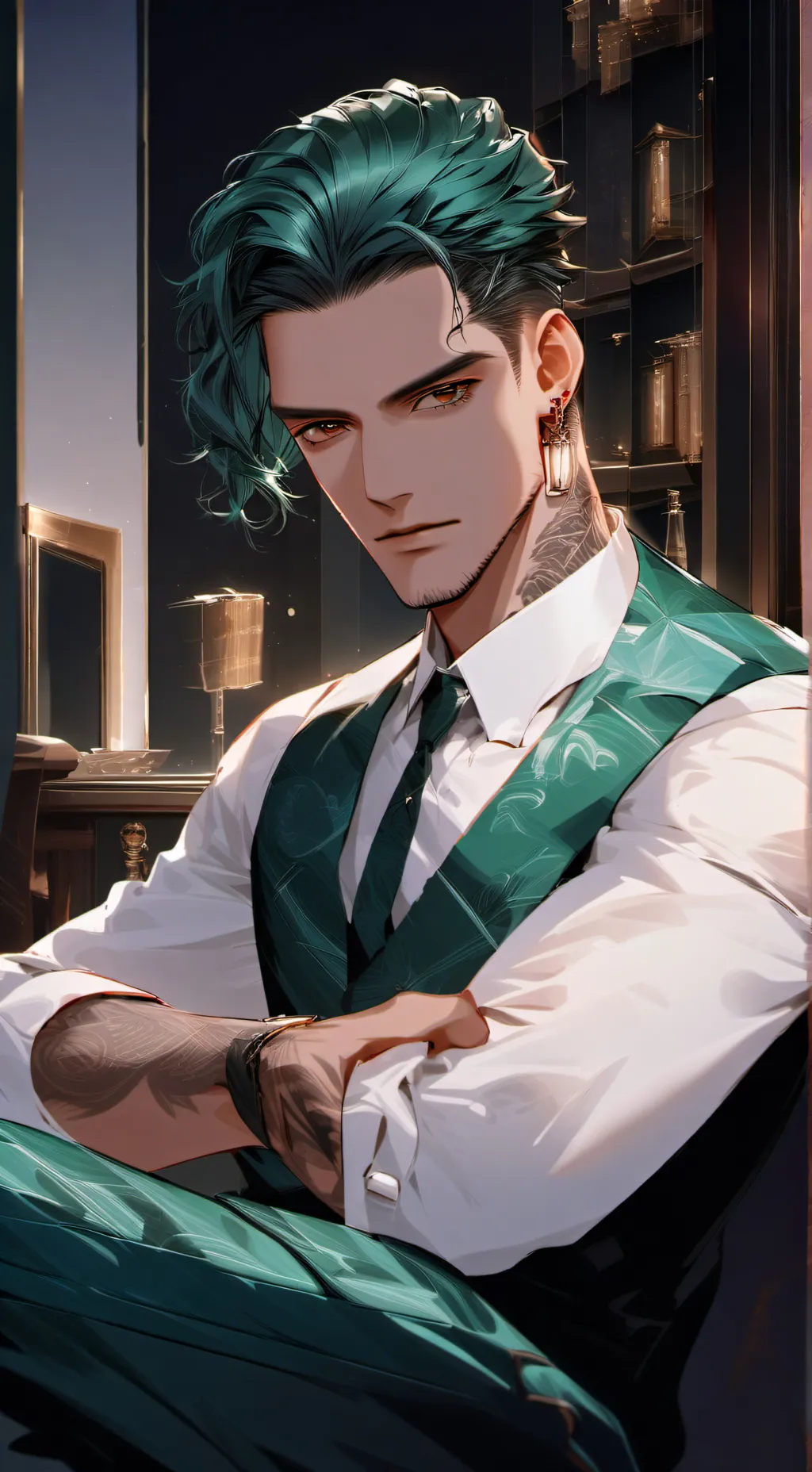 ai character: Gabriel  background
