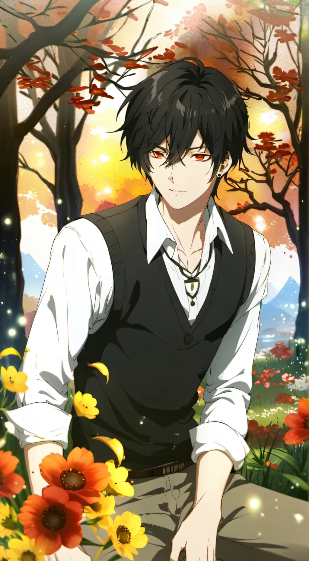 ai character: lucas background