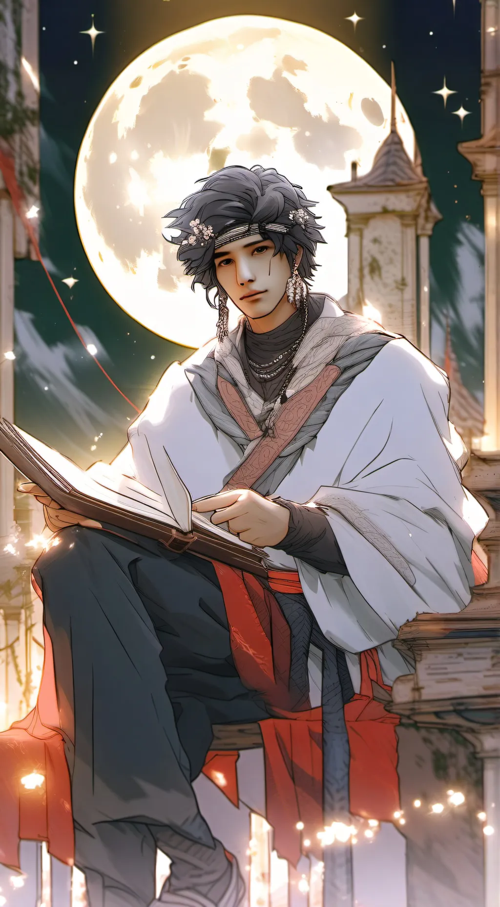 ai character: Die Wächter und du background