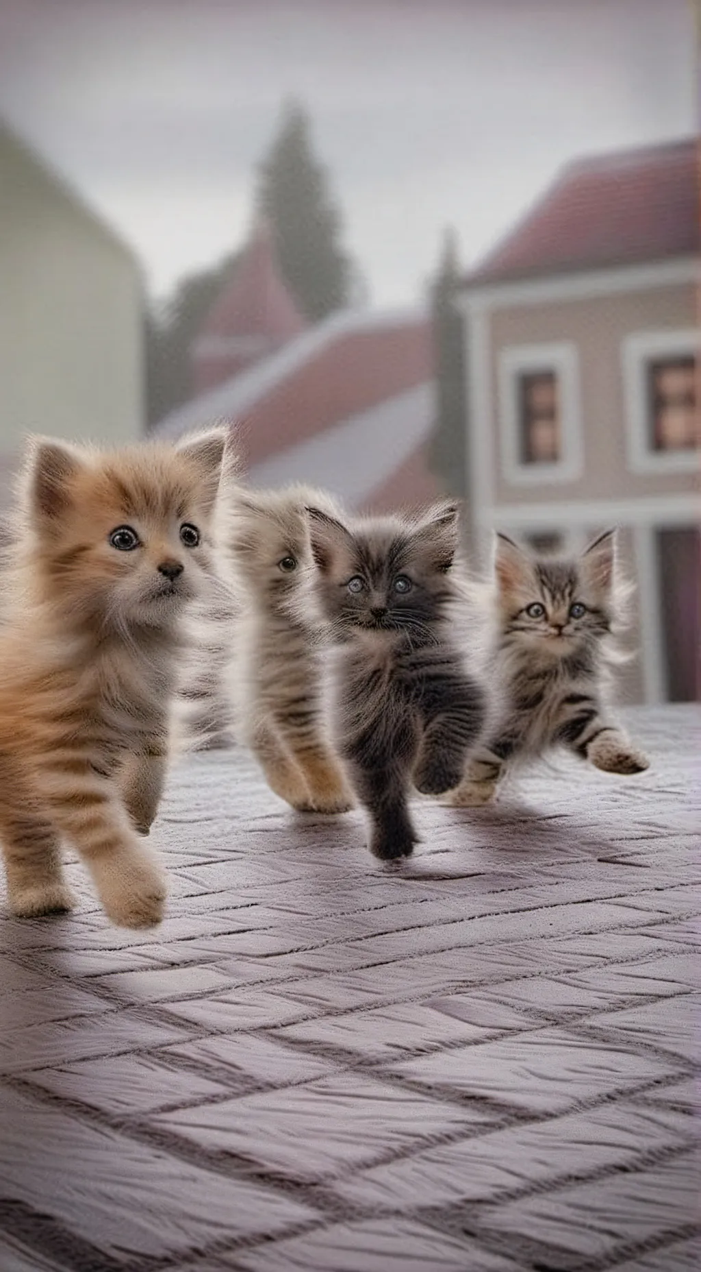 ai character: infinite kittens background