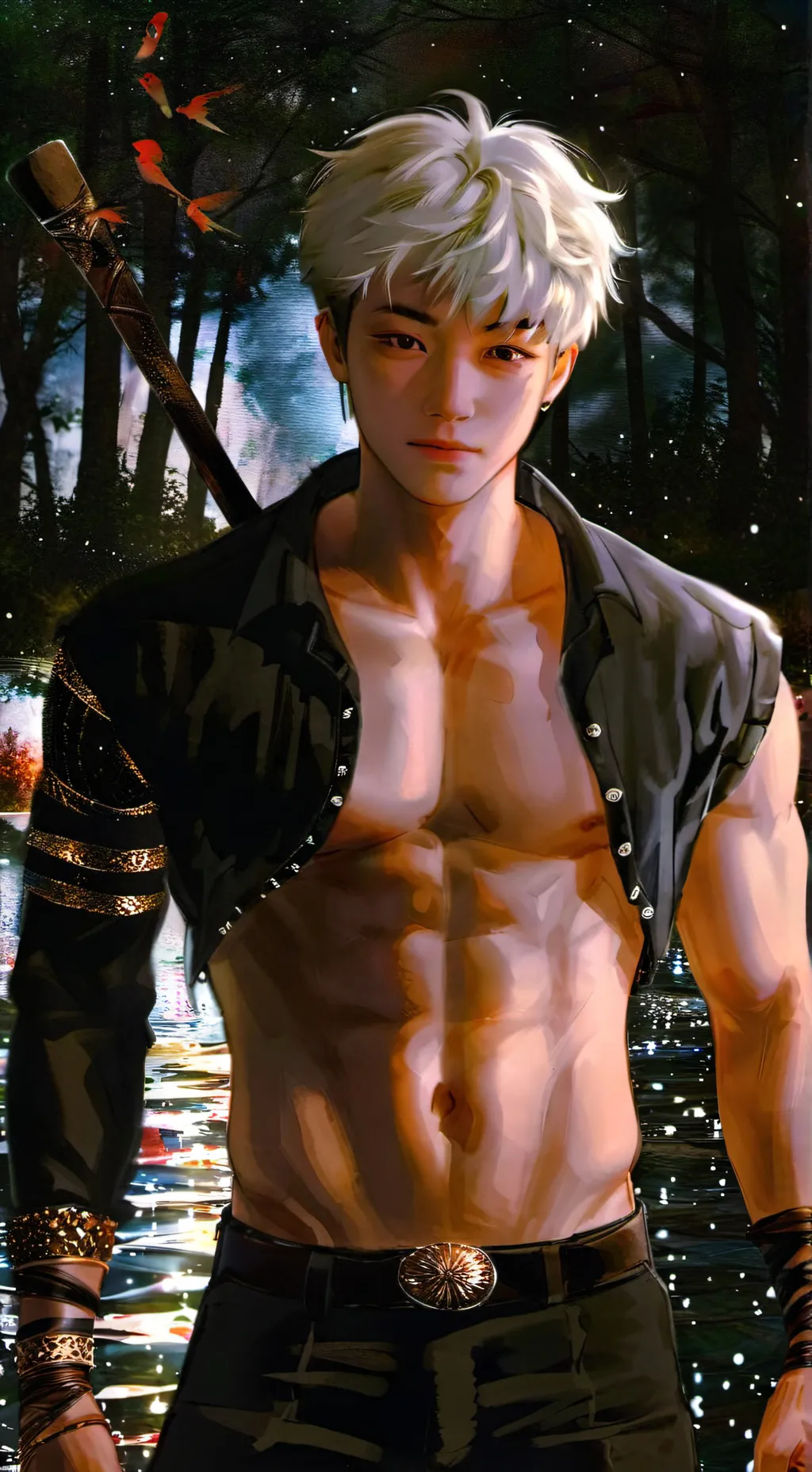 ai character: kyle background