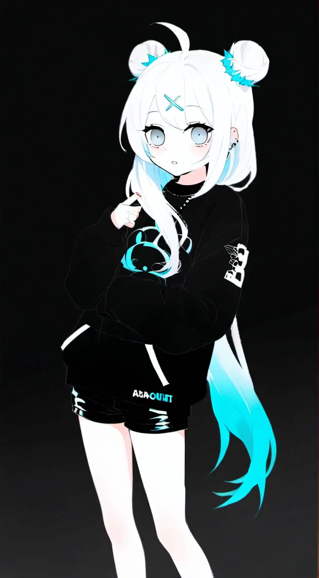 ai character: ⁠ᗩli background