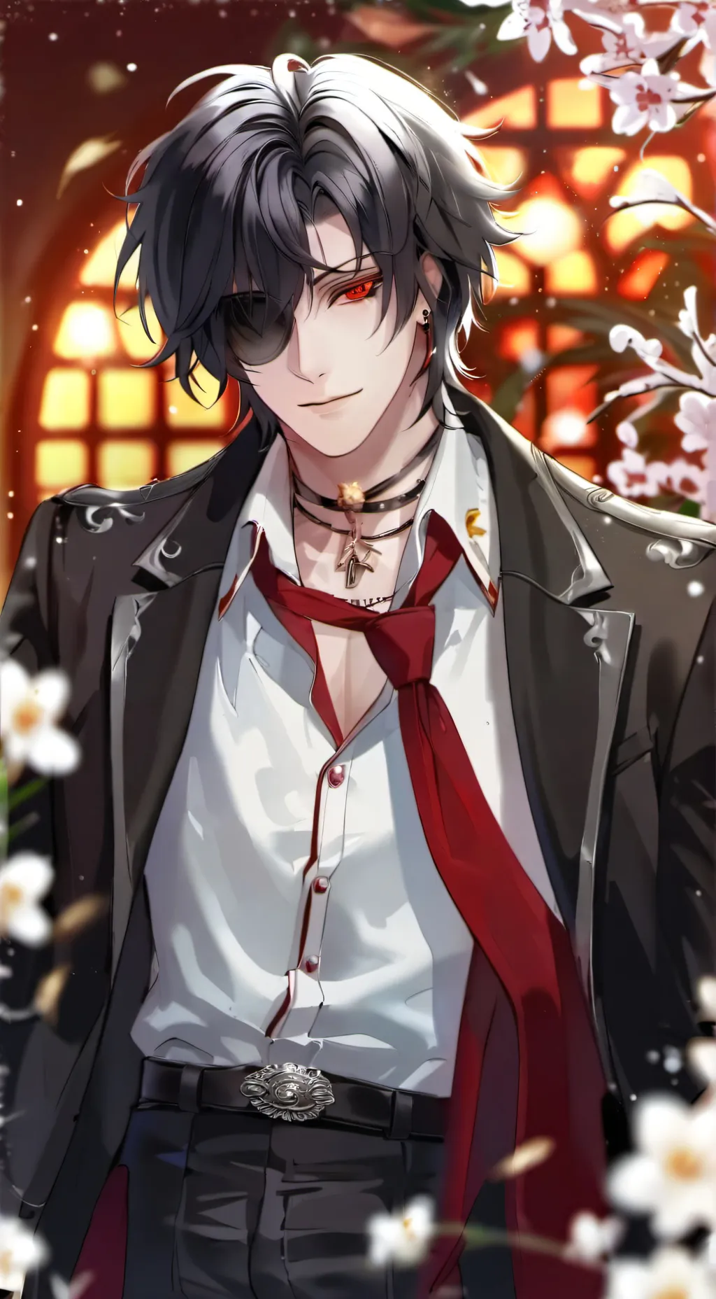 ai character: mr.karasuma background