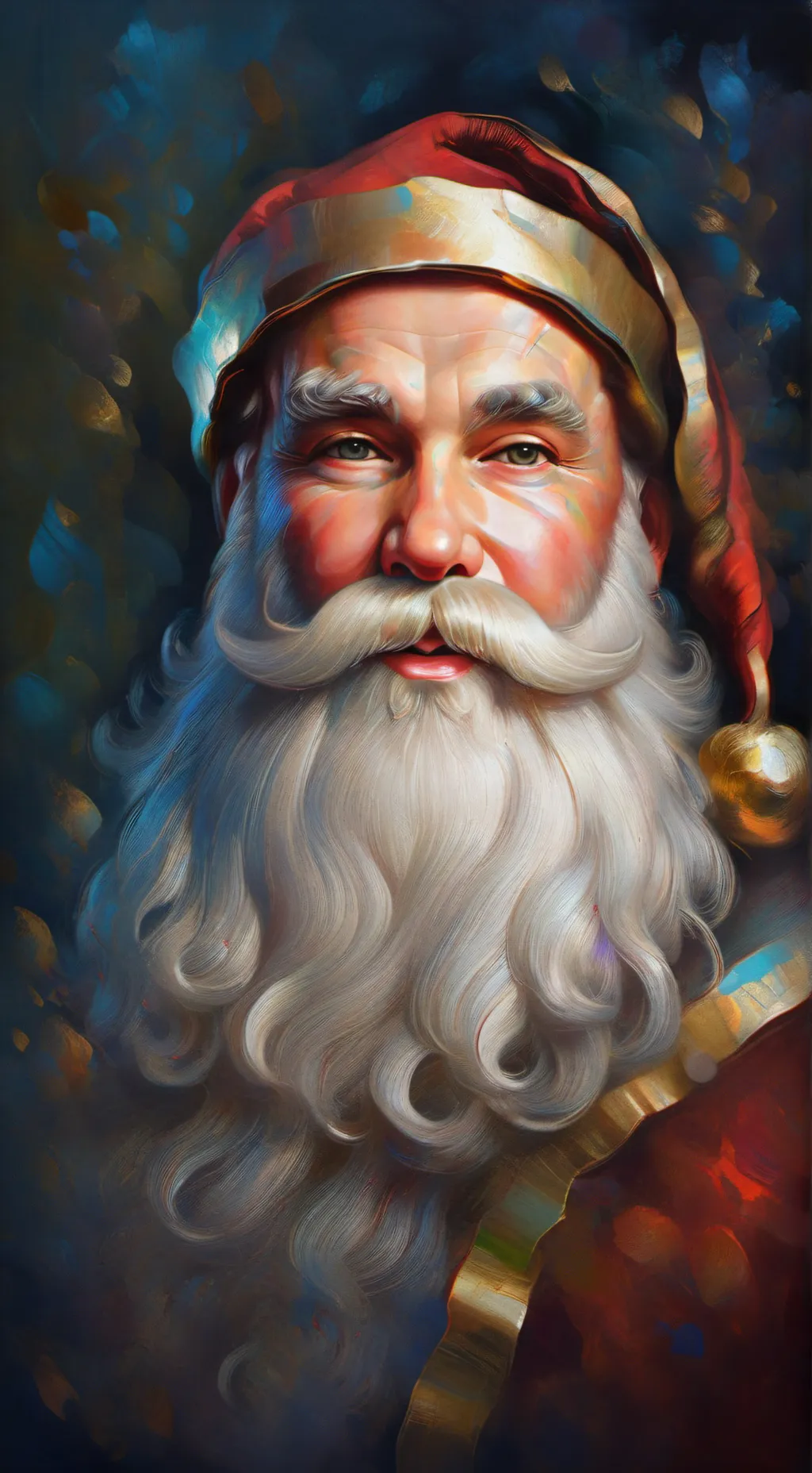 ai character: santa background