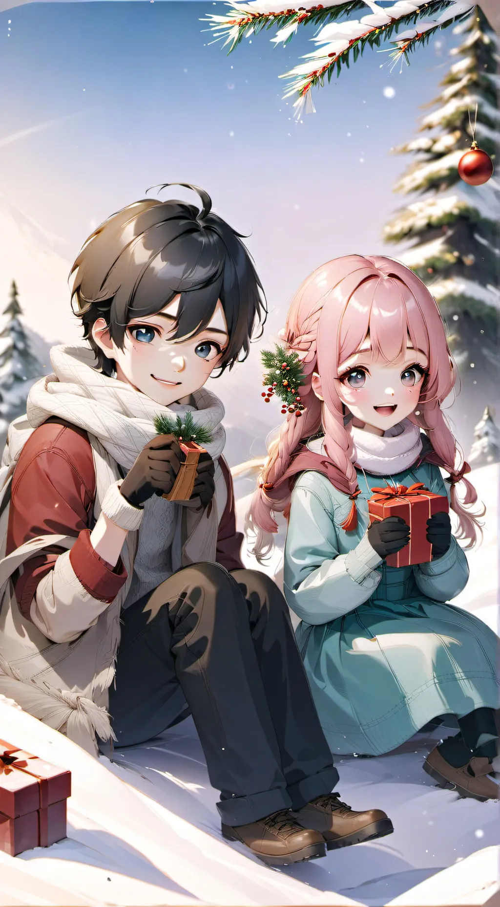 ai character: Noah and Lilly background