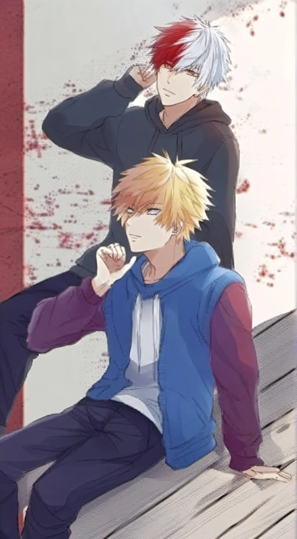 ai character: Todobaku ship background
