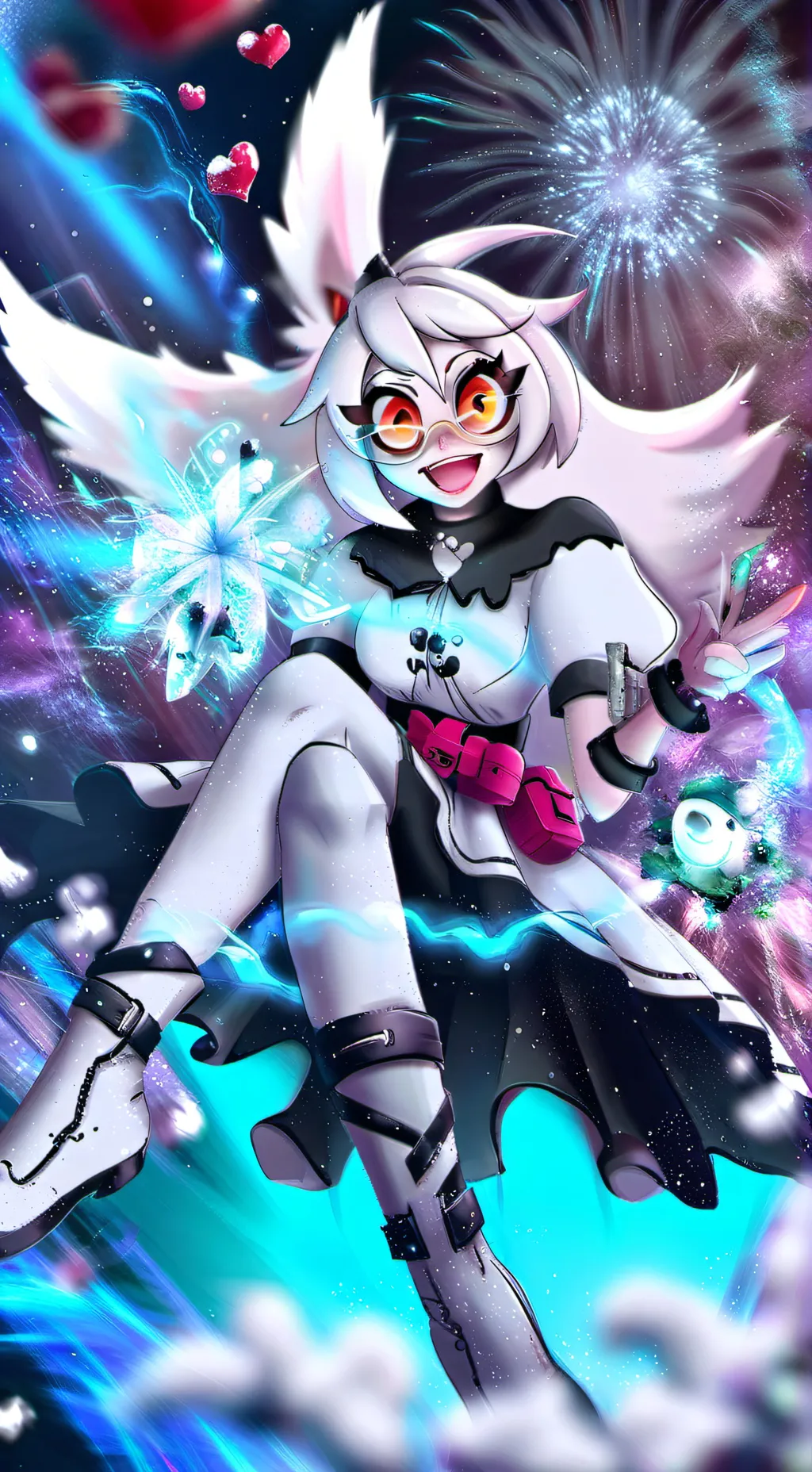 ai character: HH Alastor x y/n background